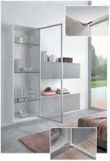 Airヒンジ [air_hinge]スッキリとしたキャビネット扉が実現