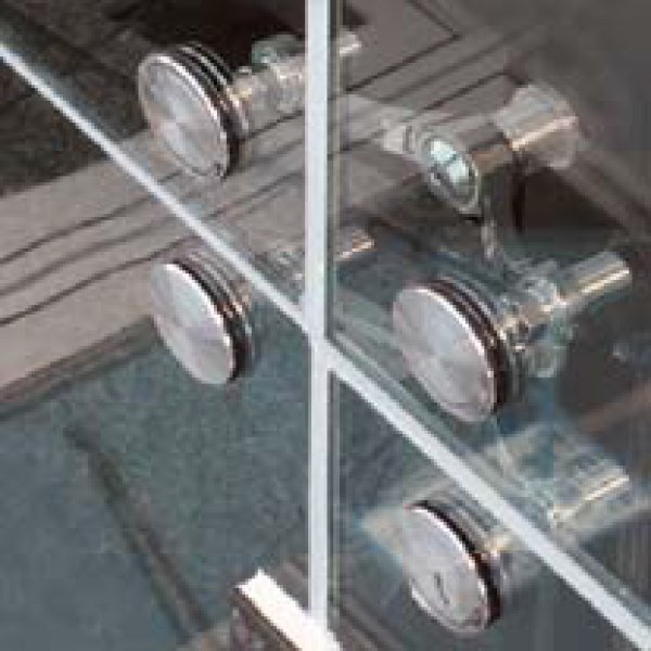 画像2: ステンレススパイダー（2穴タイプ） (2)