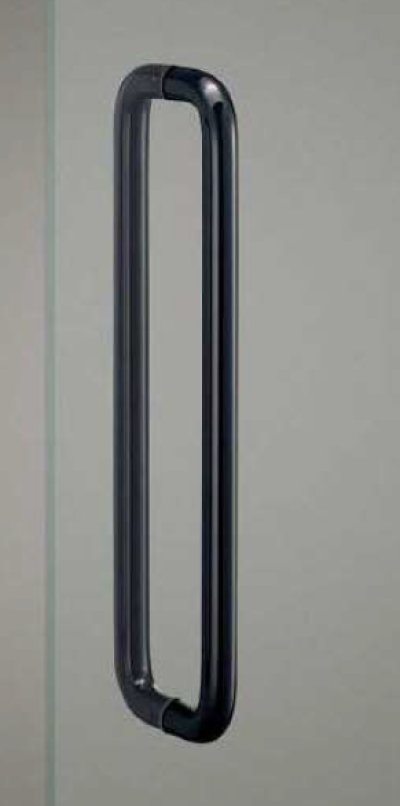 画像1: アルミ ブラックハンドル（両側タイプ）/全長:450mm