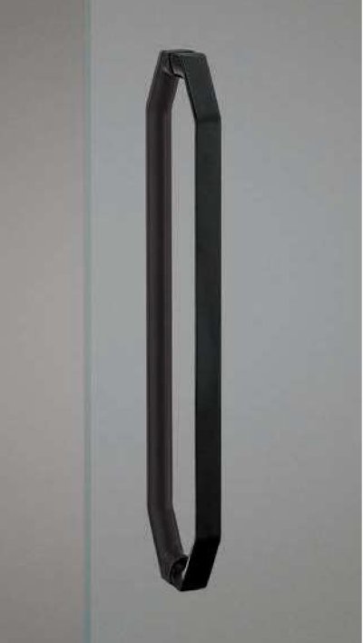 画像1: ユニキャスト ストーンブラストブラックハンドル（両側タイプ）/全長:500mm
