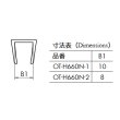 画像3: エッジシール OT-H660N／ガラス厚１０mm、８mm用／長さ：２.５m×２本 (3)