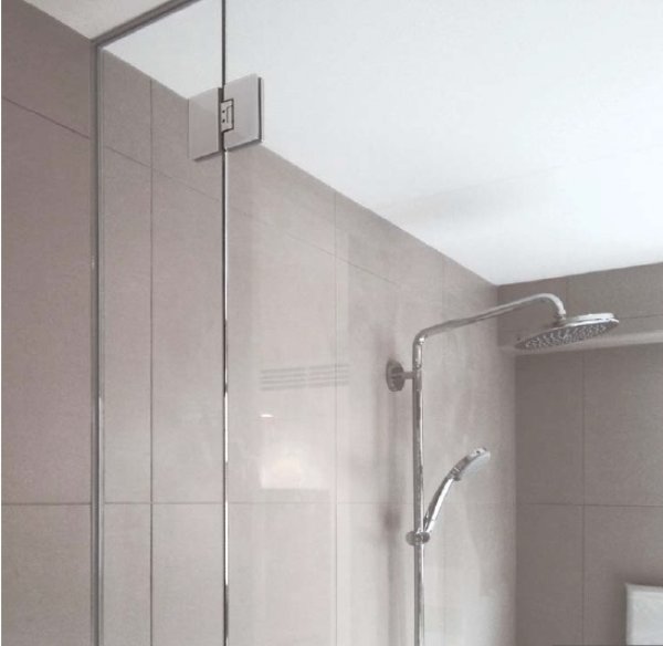 画像5: ステンレスガラス用調整ヒンジ/ガラス板取付タイプ (5)