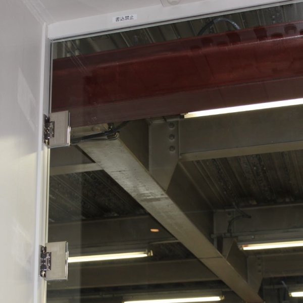 画像3: ステンレス重量ガラス用調整ヒンジ(壁取付タイプ) (3)