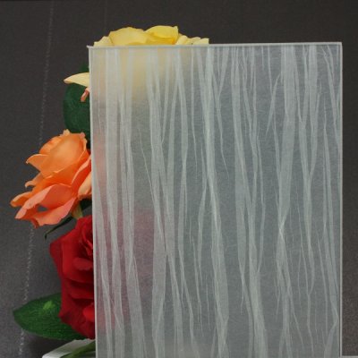 画像1: 和紙合わせガラス「五月雨（SAMIDARE）」
