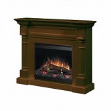 古風な暖炉 電気式暖炉