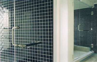 画像2: 浴室のガラスドアセット