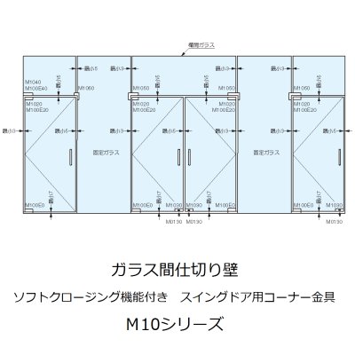 画像3: 下部コーナー金具（ソフトクロージング機構付）