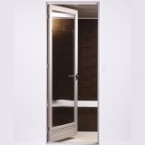 アルミケーシング&カマチ付】わくわく・浴室ガラスドア 建具・壁