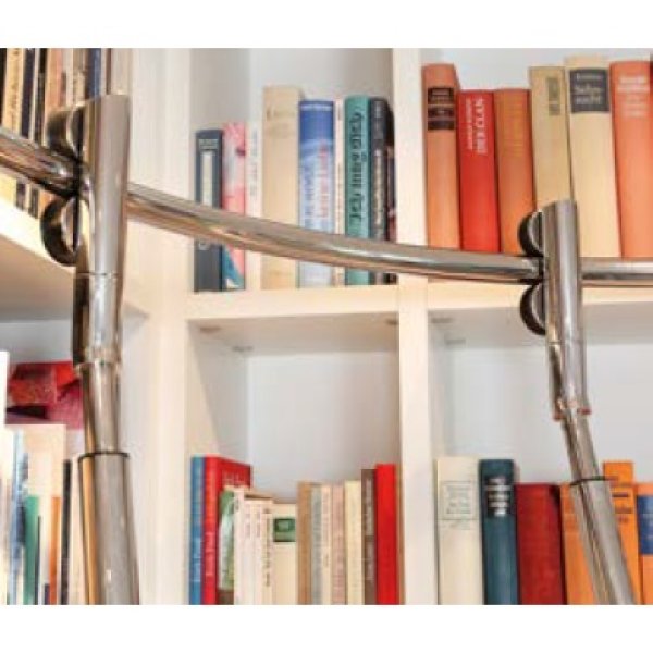 吊元伸縮コーナー梯子クラシック(丸型)