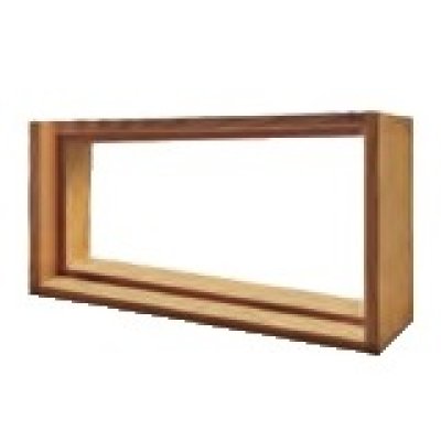 画像1: 【送料無料】ステンドグラス　Ｋ04サイズ専用木枠（室内用）