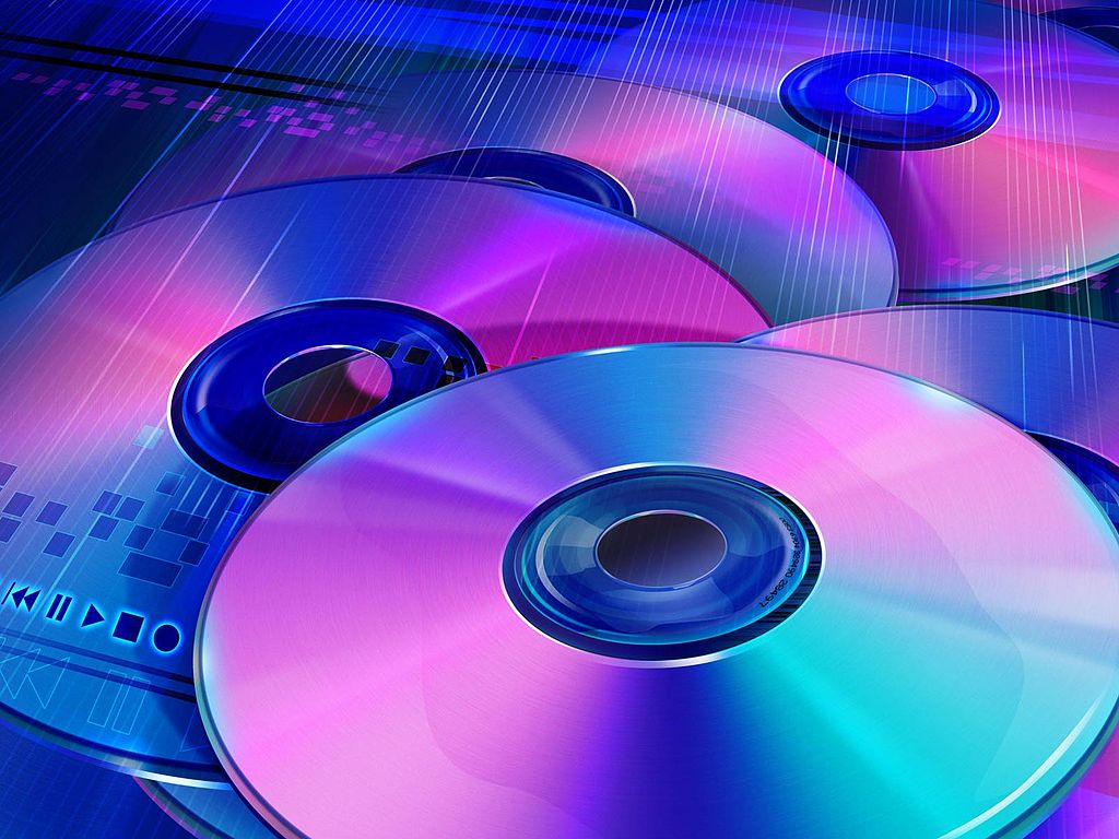 CD/DVD/BDの表面（LDはアクリル樹脂）
