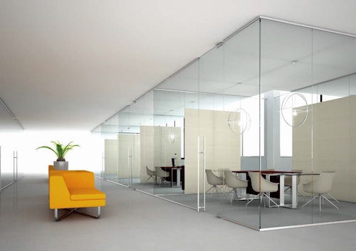 ガラス会議室