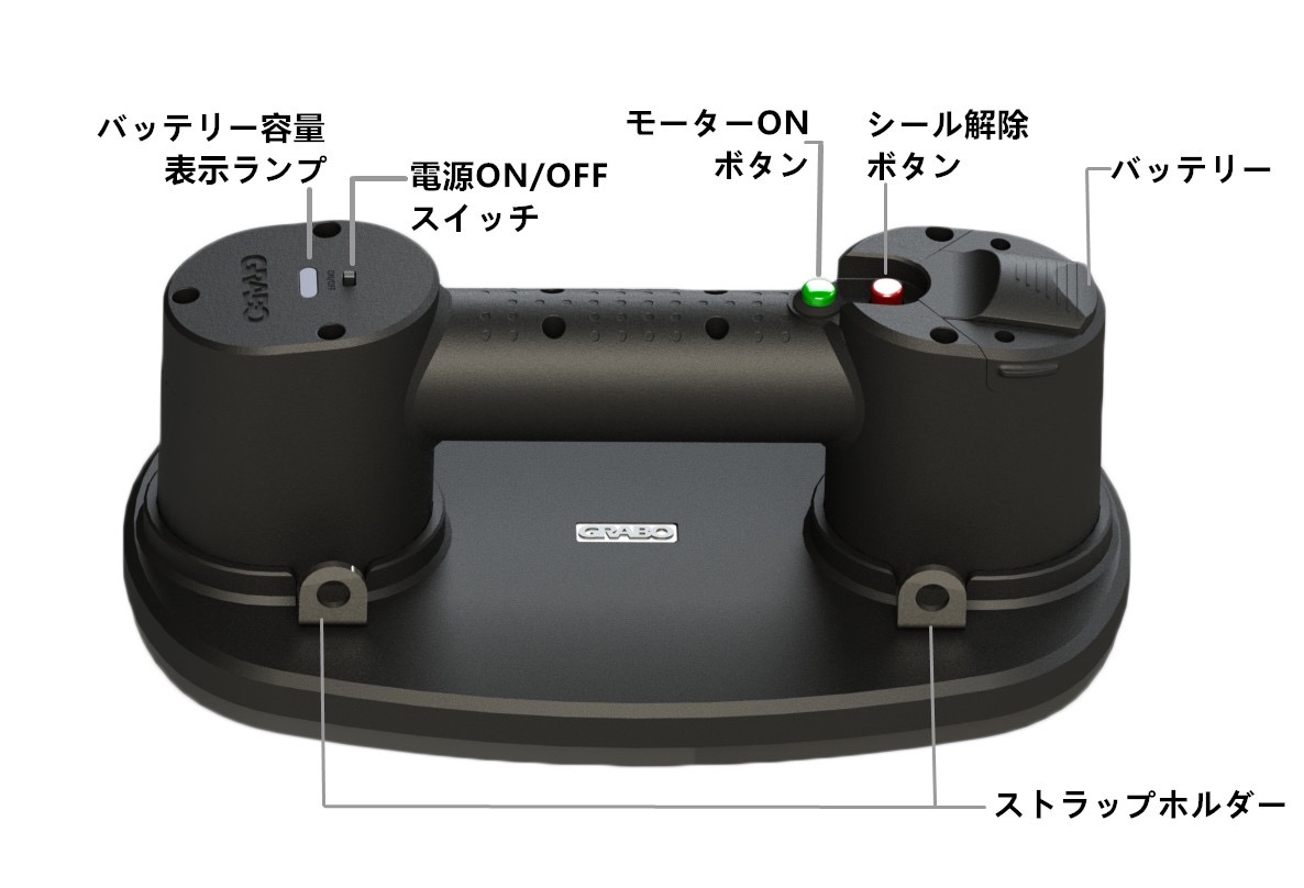 ポータブル電動バキュームリフター