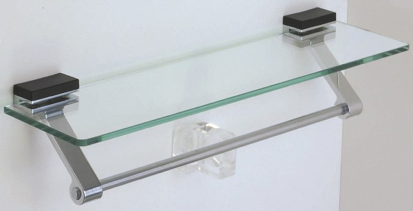 タオルバー（小物棚付き） BA8018 インテリアアクセサリー