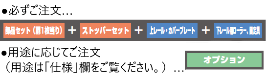 オルデナ 70/F 下レール仕様