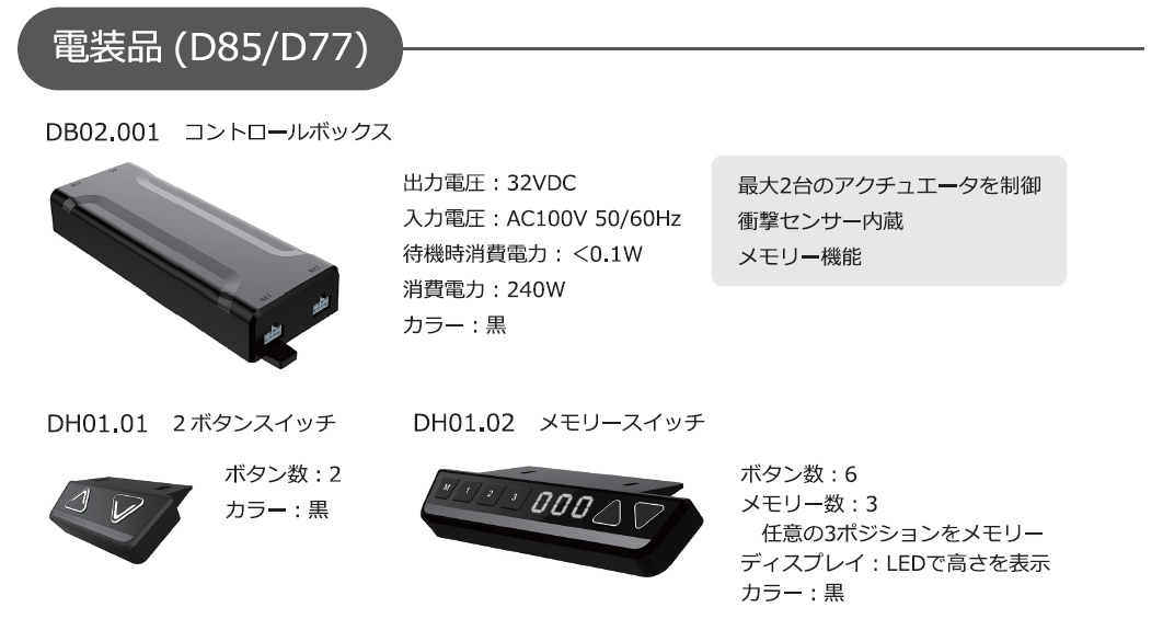 電動昇降テーブル